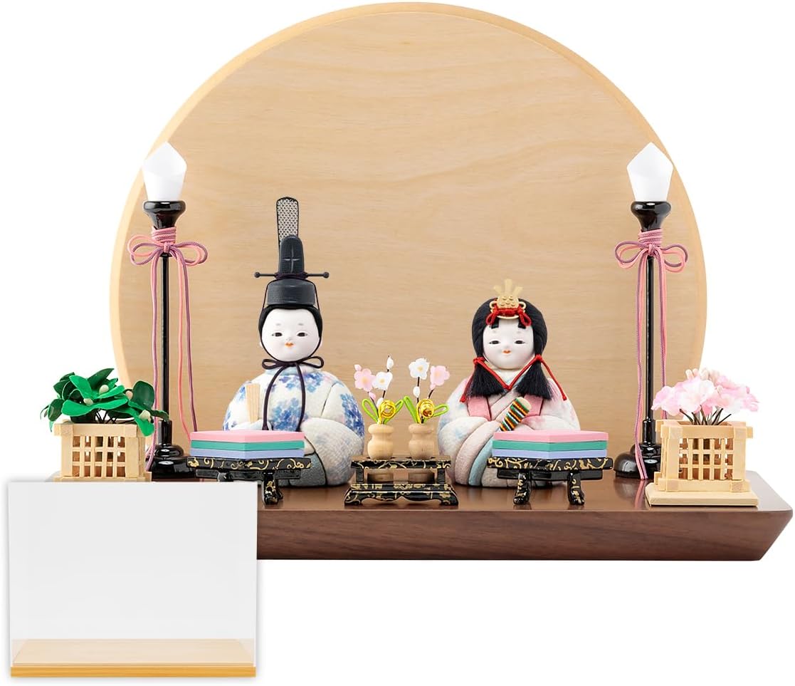 木目込み親王飾りセット 雛人形 親王飾り】縫nui /木目込親王稚児4人飾りセット